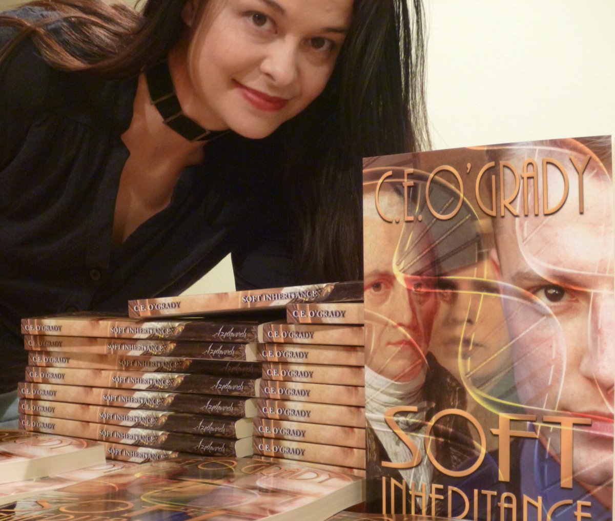 azothwords's tweet photo. Nothing like a fresh stack of books to make a girl's day! #softinheritance #amreading #amwriting #bookworm #scifi https://t.co/sML656yLv5