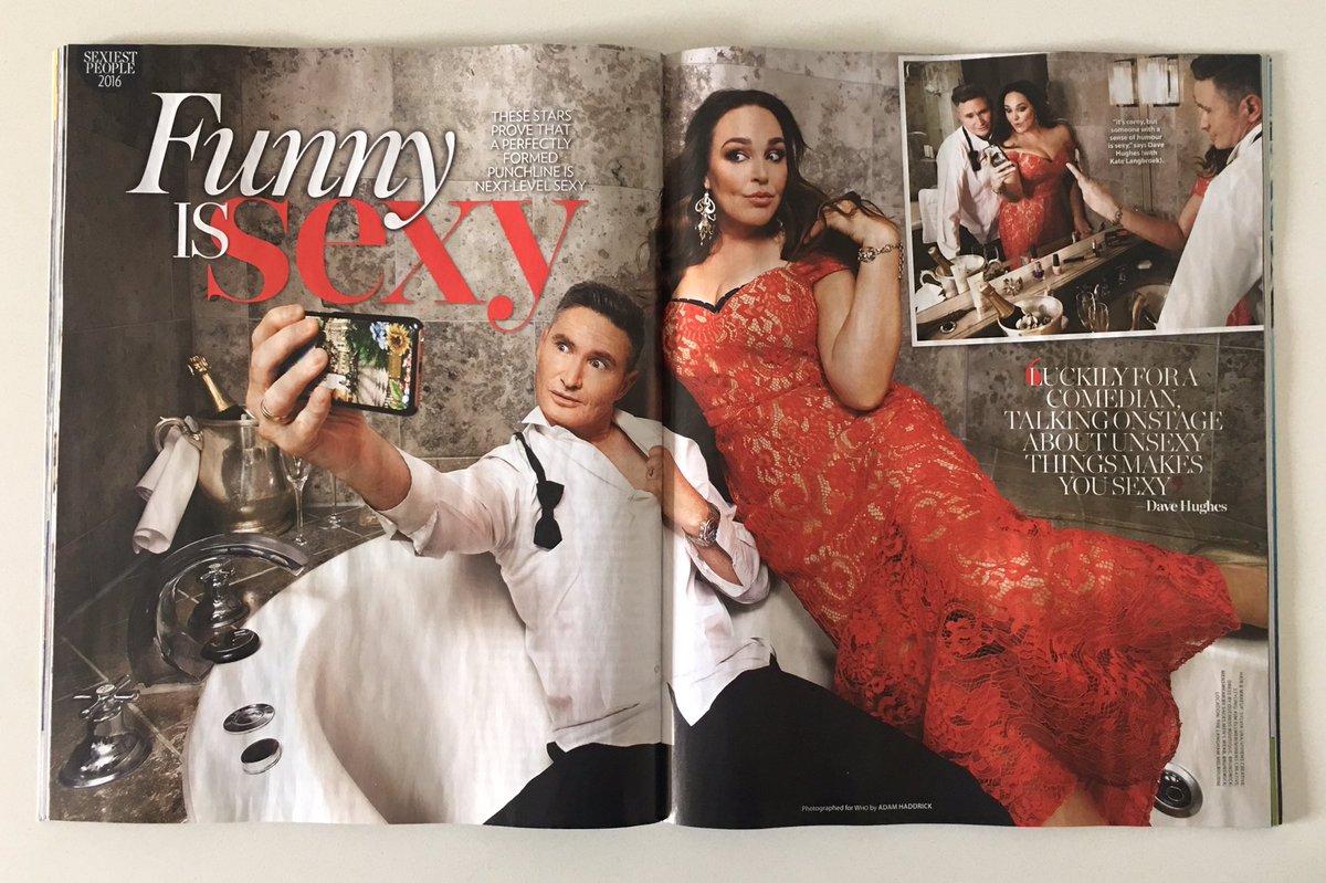 TheCommsDeptHQ's tweet photo. Behind the scenes & the final product! Loved this shoot with @HughesyAndKate for @WHOmagazine at @Langham_Melb #whosexiest https://t.co/wmvpVNoG46