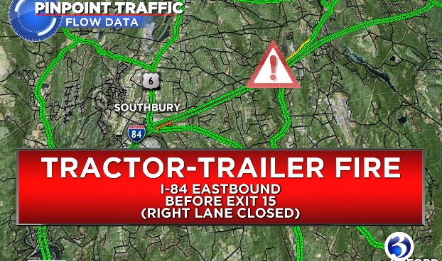 NicoleNalepaTV's tweet image. #UPDATE: The latest from @CT_STATE_POLICE...Right lane will remain closed in #SOUTHBURY until further notice. #cleanupcontinues #WFSBtraffic