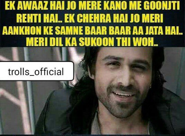 Happy Birthday Emraan Hashmi & thanks for . Missing u in this Role. Hope u bounce BACK! 