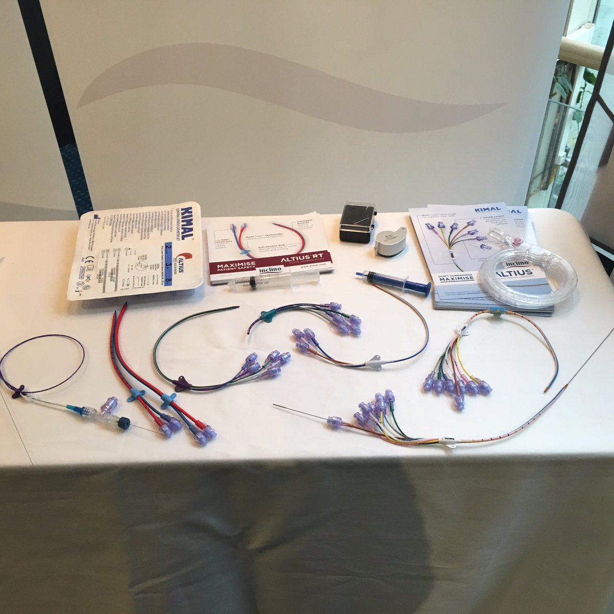 wlkjack7's tweet photo. National anaesthesia congress Trondheim Norway, with our partner Inclino. Interest in Altius CVK and Altius RT. https://t.co/69FsTtLJxa