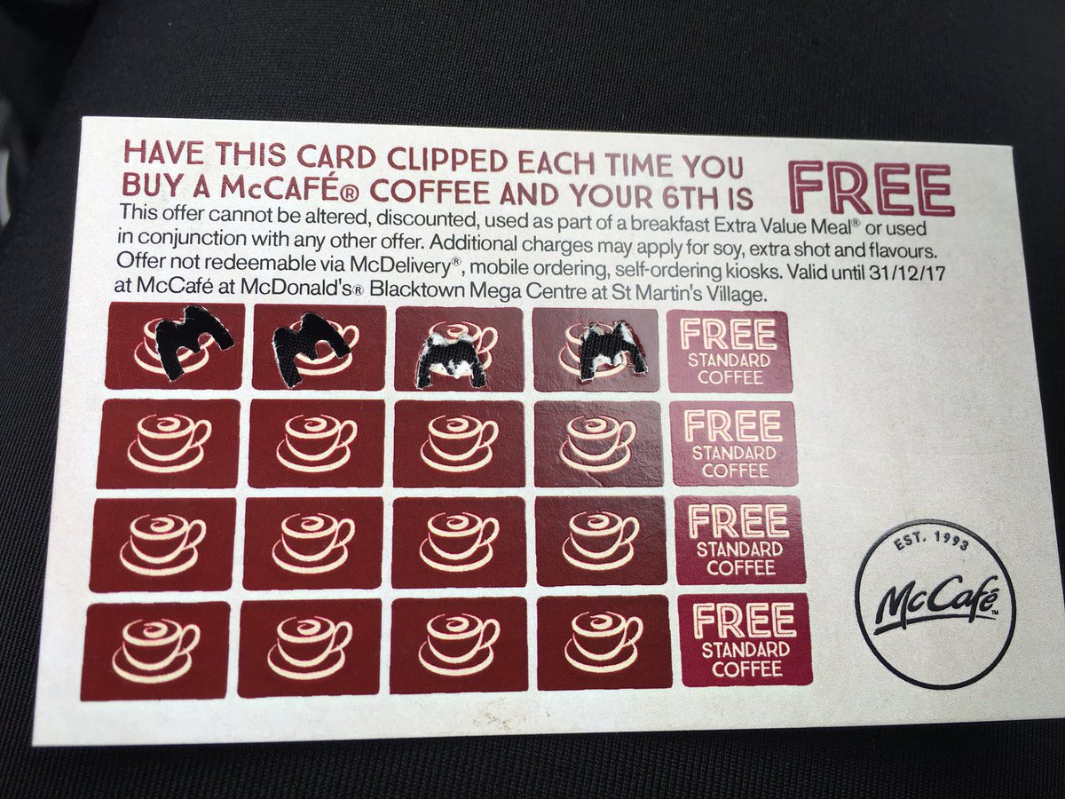 klord09's tweet image. @katetimmarty 5th or 6th cup free? #printingfail #McdonaldsCantCount