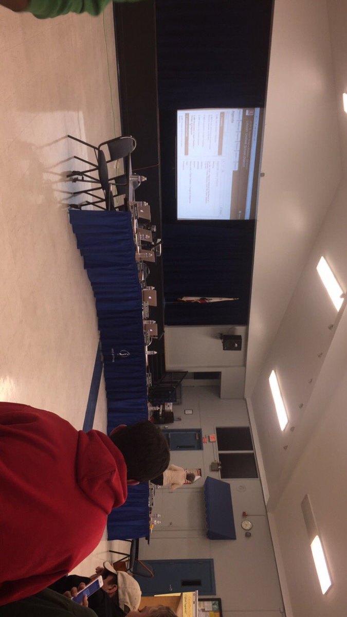 DelRedu's tweet photo. The meeting was more interesting than I thought it was going to be, especially what Principal Asplund had to say. https://t.co/UkdAenAALg