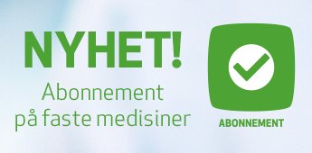 Nå tilbyr Apotek 1 abonnement på medisiner og andre produkter. Trygt og enkelt får du alt du trenger til rett tid. apotek1.no/aktuelt/abonne…