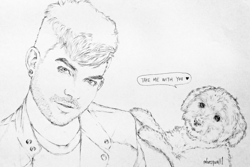 NEW ADAM LAMBERT FAN ART By .<a href="/lovesquall1/">lovesquall</a>  
.<a href="/adamlambert/">ADAM LAMBERT</a> .<a href="/josephsinclair/">Joseph Sinclair</a> .<a href="/StewieSinclair/">Stewie Sinclair</a> 
Posted in this album: facebook.com/AdamLambertFan…