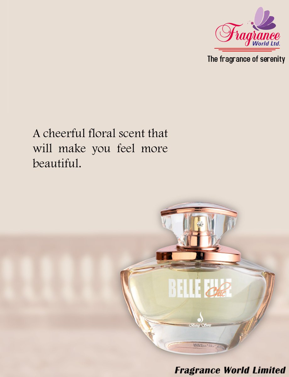 _FragranceWorld's tweet photo. Adore your personality with our exclusive perfume Belle Fille Chic #FragranceWorldLimited https://t.co/vQppJrR65F