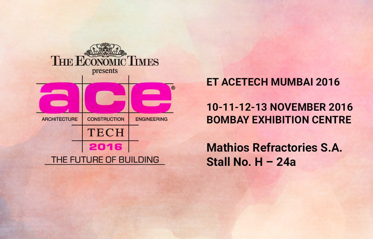 mathios_com's tweet image. Mathios Refractories SA at ET ACETECH 2016
mathios.com/exhibitions/et… #india #Bombay #mathios