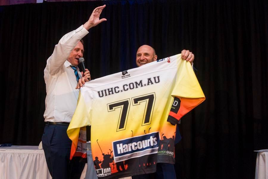 UIHCperthau's tweet photo. Thank you Duro Margaretic from #Harcourts Premier for auctioning this UIHC jersey for @Telethon7 https://t.co/T1cbCmIbL8