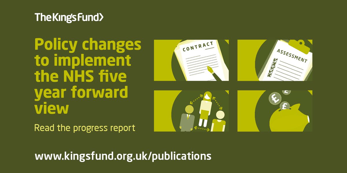 TheKingsFund's tweet photo. Two years on from the NHS five year forward view. What we said, what's been done and what still needs to happen: https://t.co/oSDUzNdaRt https://t.co/gfoesxGB8p