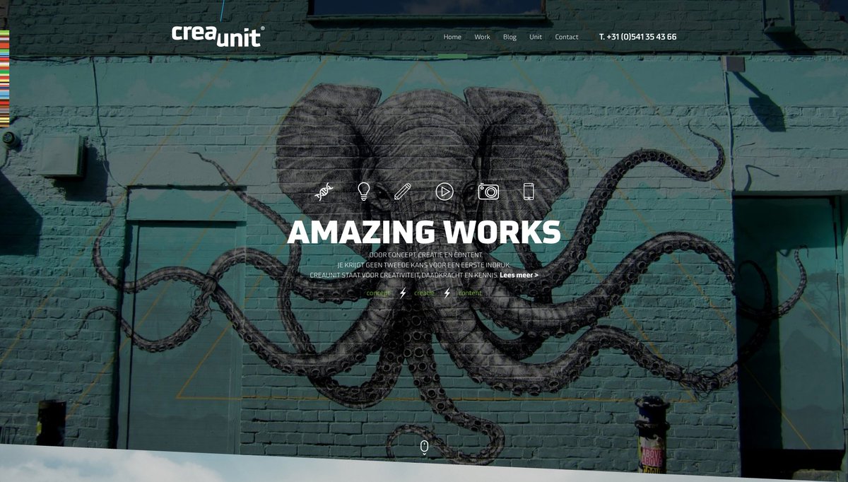 CreaUnit's tweet image. Nieuwe website staat live! Ontdek 'how amazing works' door concept, creatie, content en ontmoet ons team! bit.ly/CUamazingworks #CU