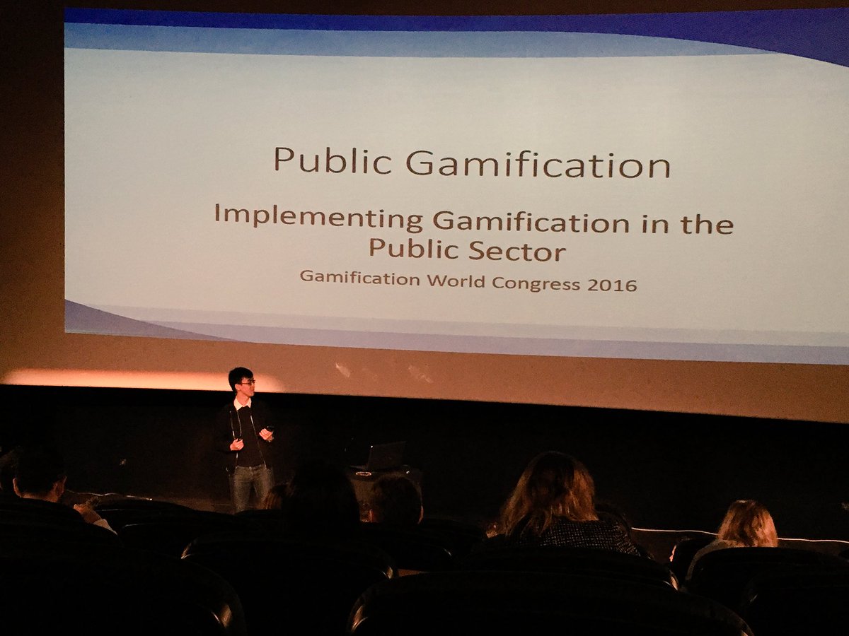 sarnab75's tweet photo. Public #gamification with @JoshuaWtc #gwc16 https://t.co/F6Or9WuJvB