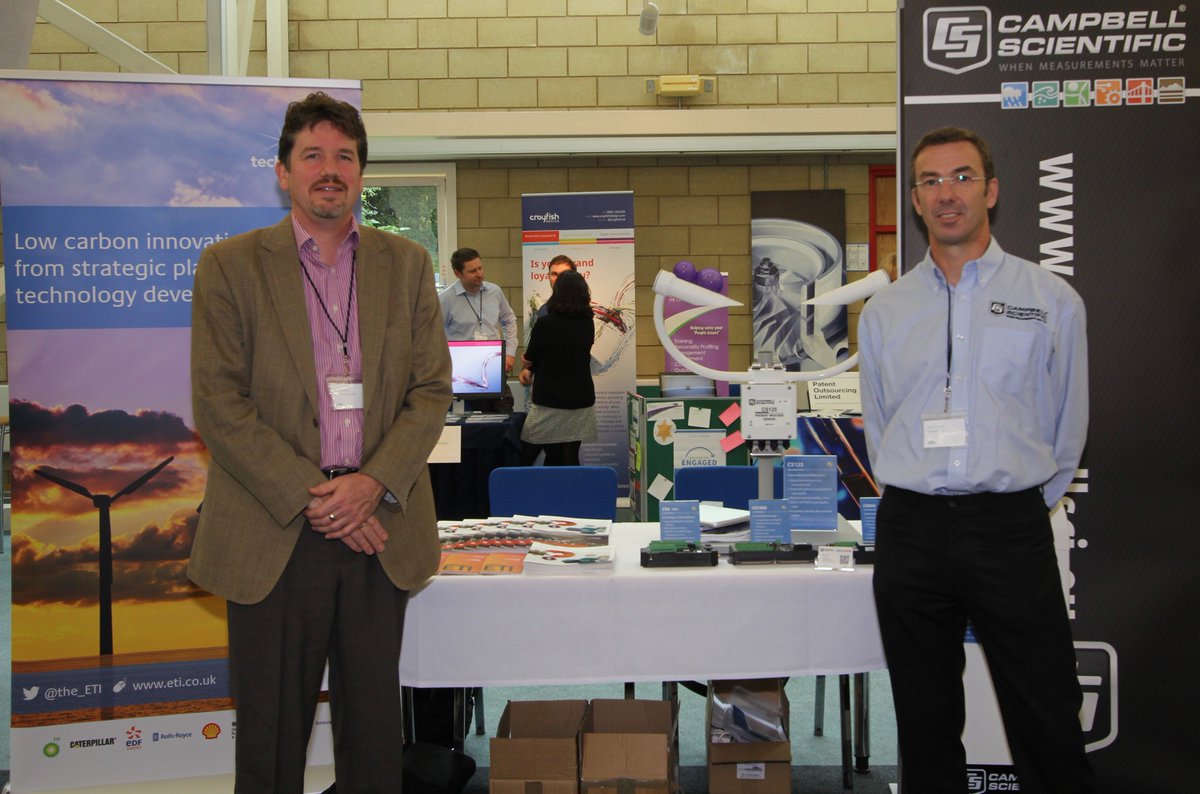 LATILtd's tweet photo. Low carbon tech accelerators @the_ETI meet @campbellsci_eu experts in measuring water quality, meteorology, solar energy + at #LATi2016 https://t.co/wLCUnQ2OJC