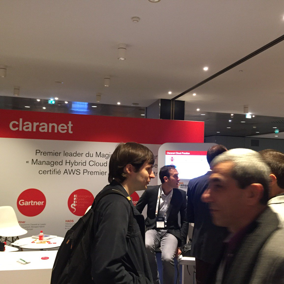 Claranet_FR's tweet image. @aws_actus c&apos;est parti pour l&apos;#awsEnterpriseSummit