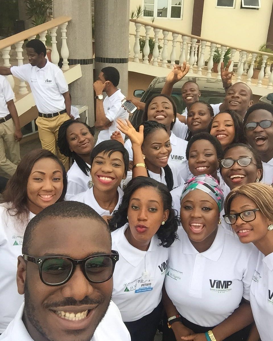 JANigeria's tweet image. We stay proud of you always. It gets even more special on a #tbt❤️ ...if you find yourself in this pic say "yeah yeah" @VimpAlumni