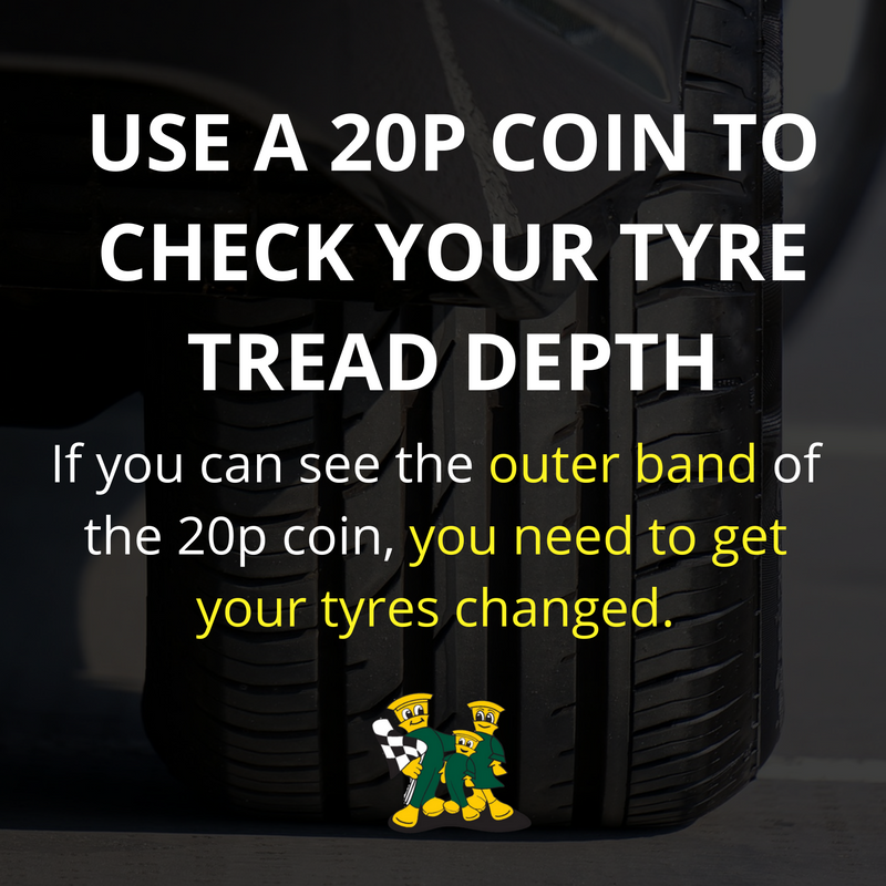 National #Tyresafetymonth is a great reminder to check your tyres are road safe. Here is a top tyre safety tip from Mr Clutch