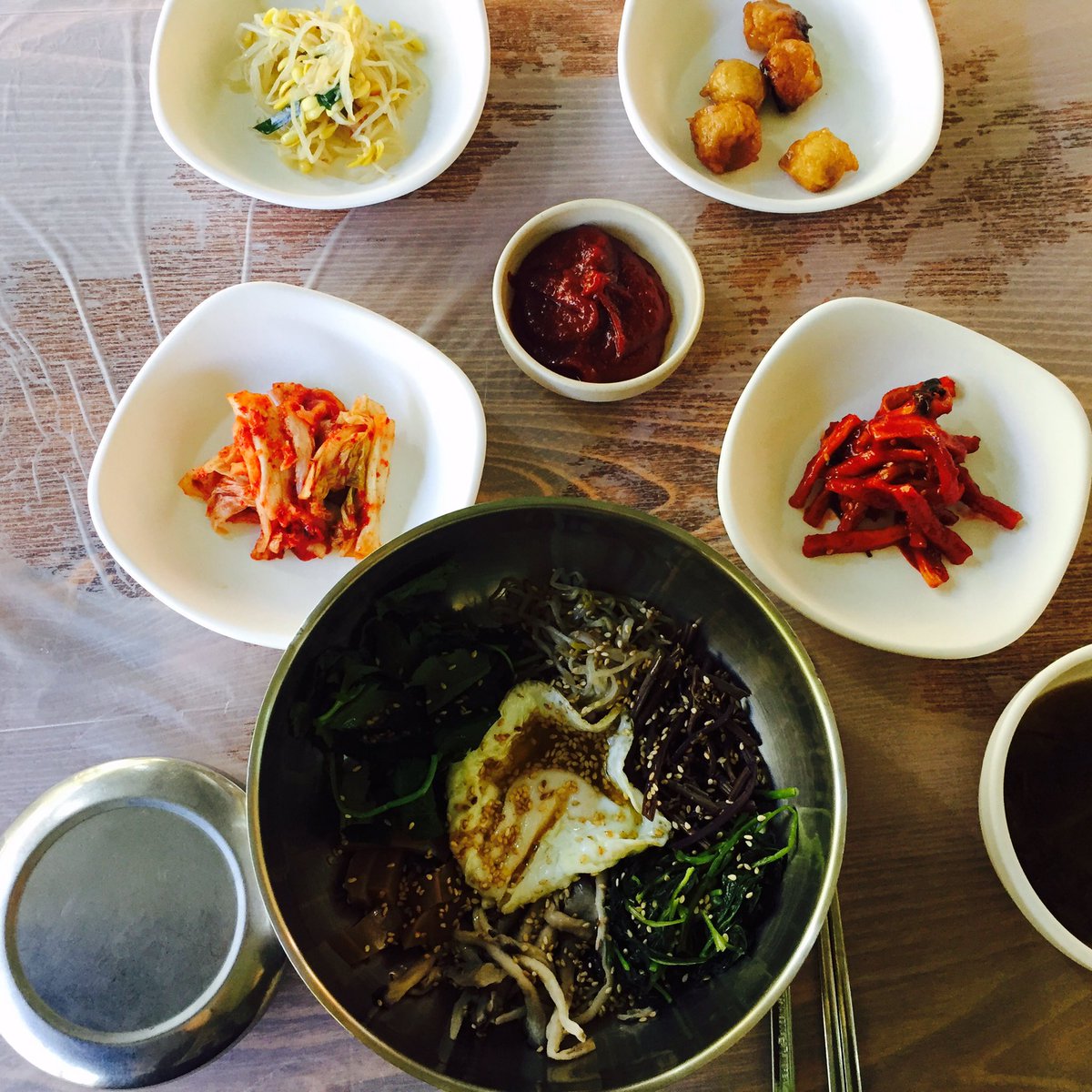 Smel_ll's tweet photo. 비빔밥#가을은#나물이지 https://t.co/PkYxpEgc9F