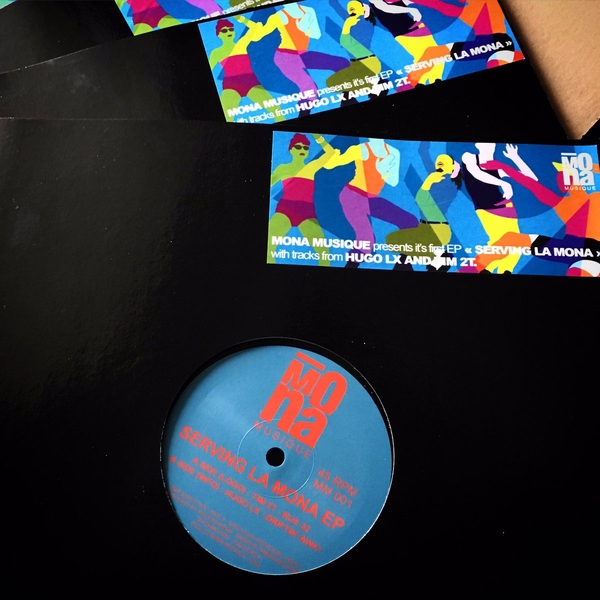 MonaParisParty's tweet photo. Finally here! #servinglamona is out tomorrow don't sleep on this limited stock! #Vinylrecords #housemusic #deephouse https://t.co/RCQ067J23k