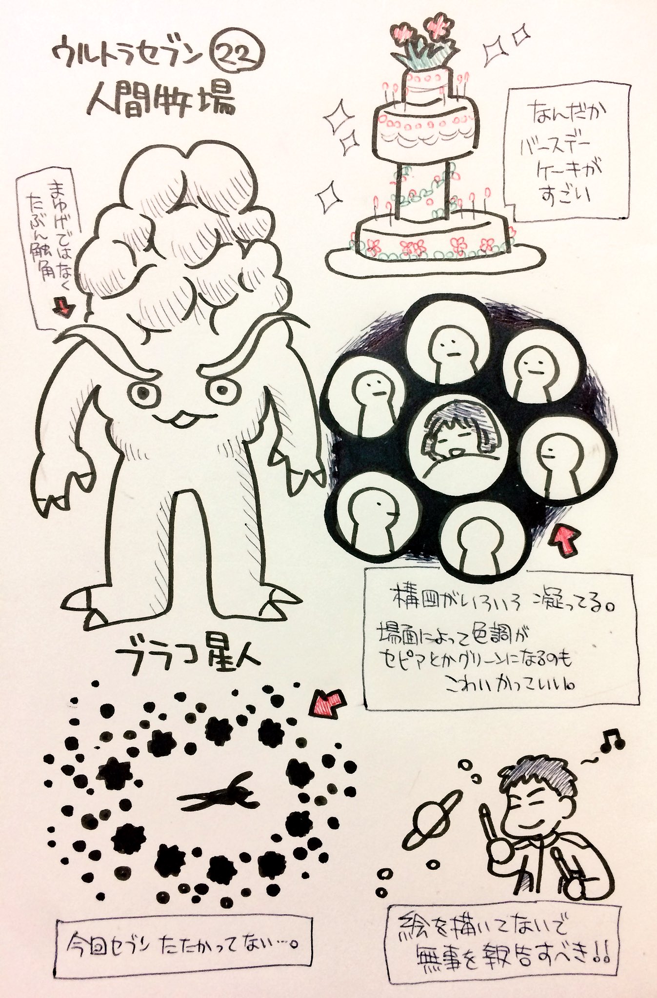 Twitter 上的 くまみ ウルトラセブンの怪獣をみた順に描く 人間牧場 ブラコ星人 なんか今回は映像の工夫が多くてみていてすごく楽しかったです セブンがちっとも戦わなかった気もしますが T Co Zy1jzxtej8 Twitter Twitter 上的 くまみ ウルトラセブンの怪獣をみた順に描く 人間牧場 ブラコ星人 なんか今回は映像の工夫が多くてみていてすごく楽しかったです セブンがちっとも戦わなかった気もしますが T Co Zy1jzxtej8 Twitter