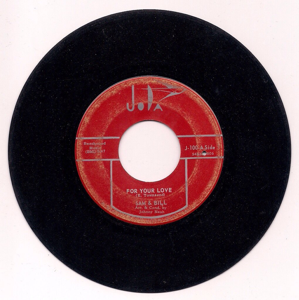 RhythmGrooves's tweet photo. A rare #soul hit from #SamandBill on the #JoDa label, written by #EdTownsend. #45rpm https://t.co/XHlnqJKANT