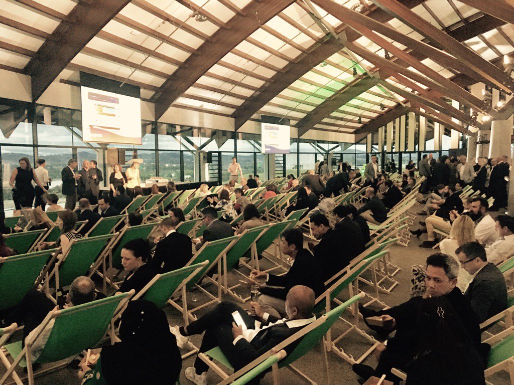 <a href="/AILA_National/">Landscape Architects</a> awards about to commence - huge number of entrants, all quality <a href="/AILA_SA/">AILA_SA</a>