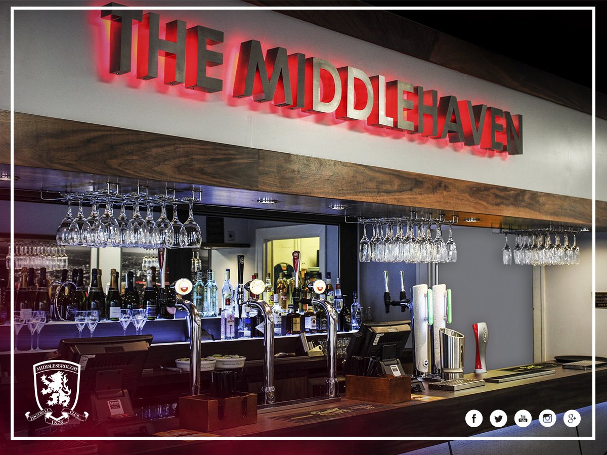 Boro's tweet photo. HOSPITALITY | There's still time to book to watch #BoroInStyle this Saturday. Take a look - https://t.co/szFoMXDenc https://t.co/T003uMjkpM