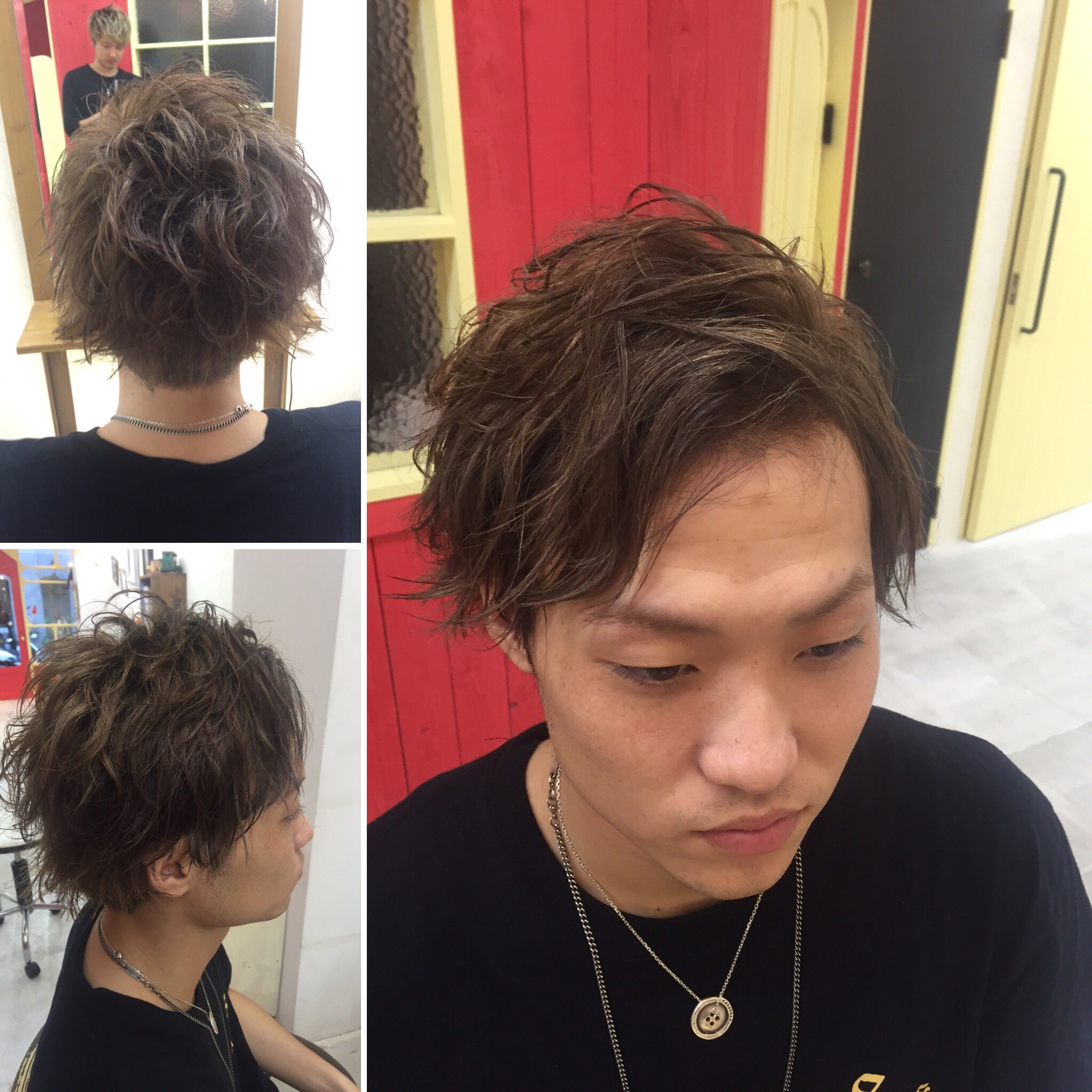 Twitter 上的 宮川太志 Hairmakefrei 代表 お客様 束感カットメンズスタイル ブリーチ一回で出せるアッシュヘアカラー 最高のかっこいい色 大学の間だけやからな ありがと B2cメンズ メンズスタイル集 髪型 人気 大阪 梅田 メンズカット 束感