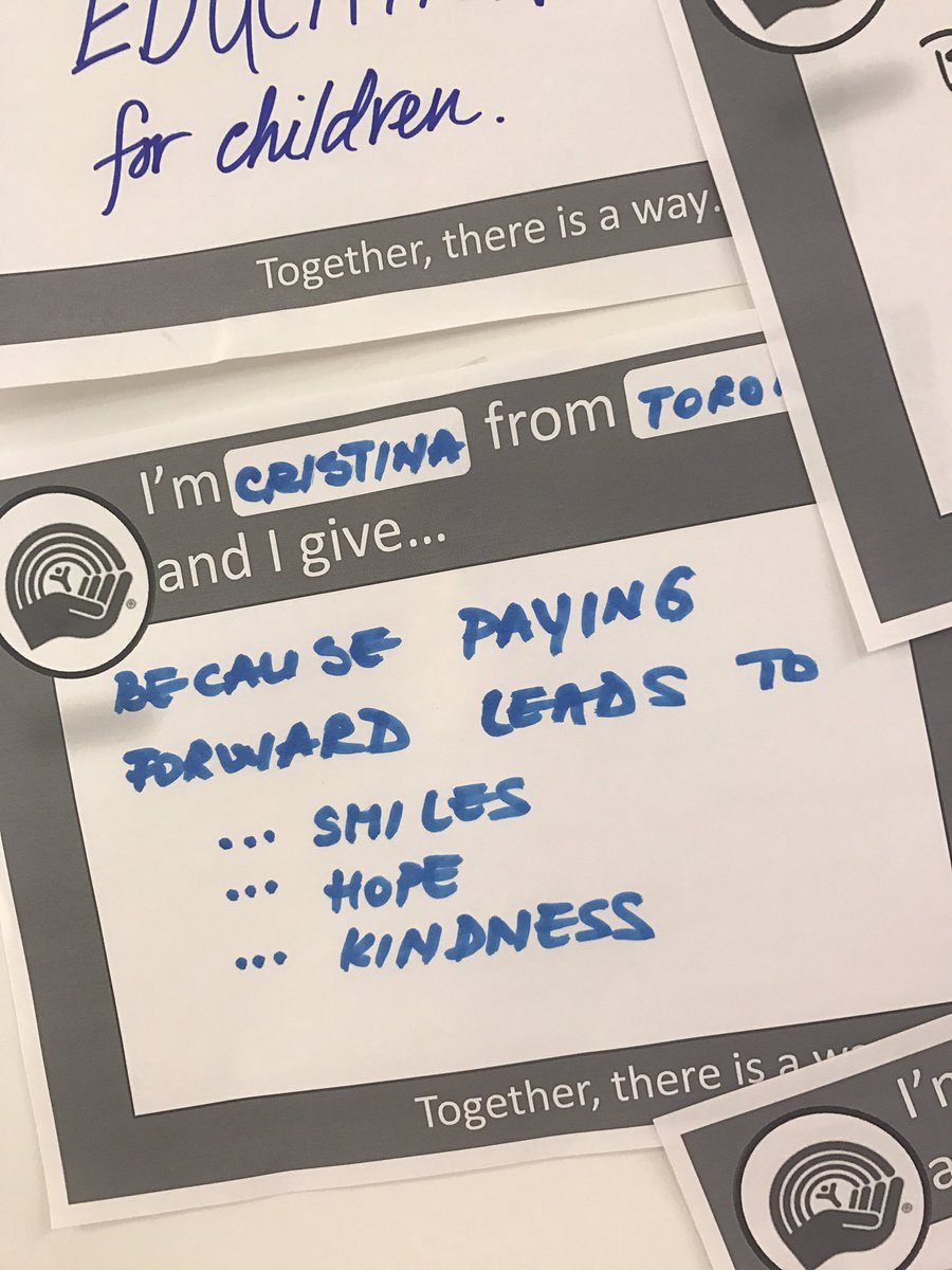 MOLunited's tweet photo. Check out some of our "I give because..." statements. #molunited16 https://t.co/DytH4QCeyn