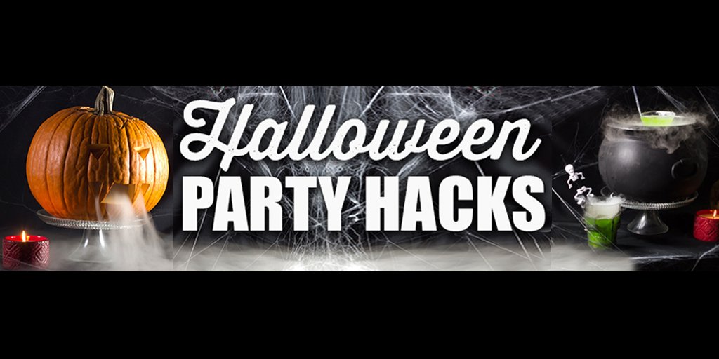 Get ready for the weekend with our Halloween #PartyHacks! goo.gl/jCEjJH #DryIce #WitchesBrew #PumpkinCookies #CastIronCauldrons