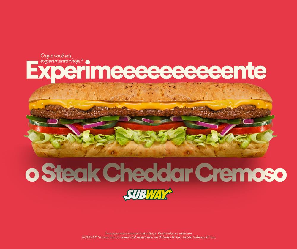 internac_shop's tweet photo. Bateu a fome? Vem provar o Steak Cheddar Cremooooooso do Subway ISG! https://t.co/2ko2ZQU6Fm