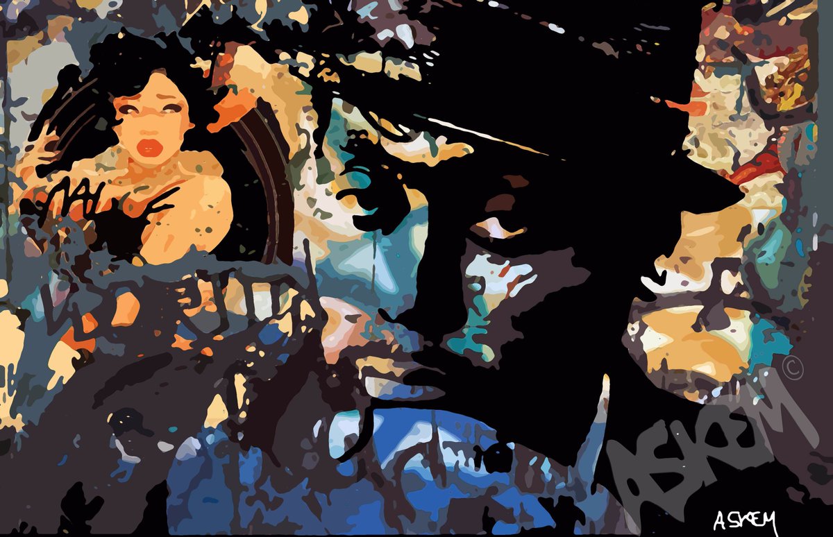 A5KEM's tweet photo. BIG DADDY KANE By ASKEM @A5KEM #artyoucanhear https://t.co/G6AxeqnFze