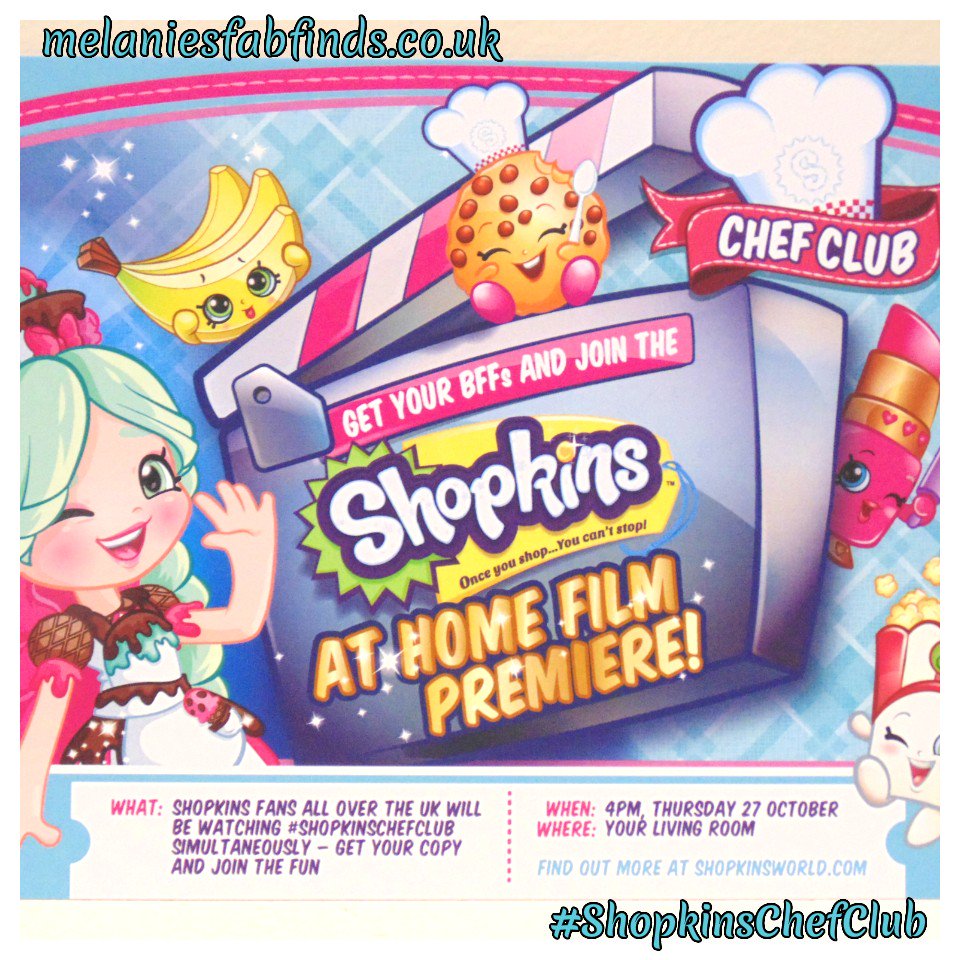 MelanieMse's tweet photo. FLW @MelanieMse &amp; RT to #win £100+ Shopkins merchandise to mark the launch of Shopkins: Chef Club https://t.co/Drta37xx5Q #ShopkinsChefClub https://t.co/x3ewezg8R7