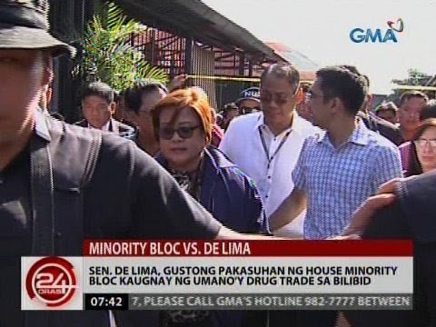 24OrasGMA's tweet photo. Sen. De Lima, gustong pakasuhan ng House minority bloc https://t.co/Id5W5E4H3f https://t.co/8sjB4hPs59