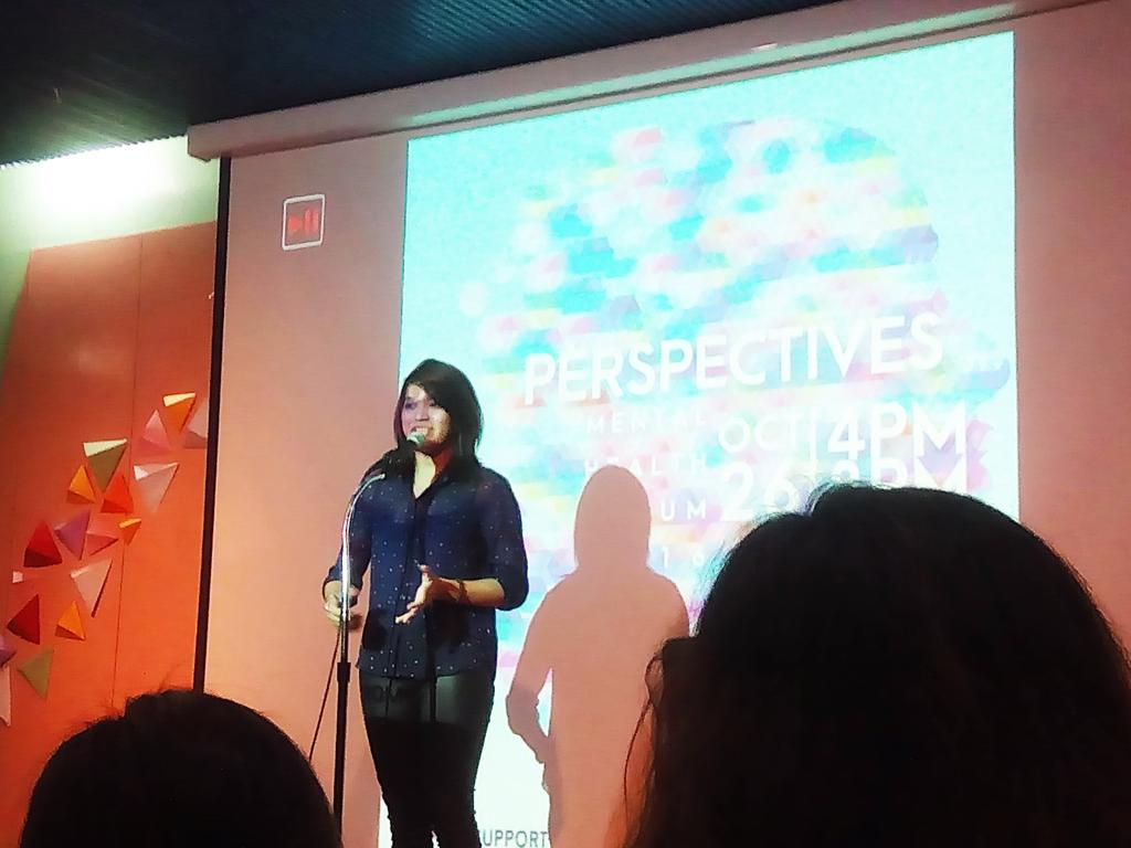 greighgalliguez's tweet photo. Yesterday, @Alexatdark performed spoken poetry at UPM-CPH. Didn't dare miss it for the world.
#Perspectives2016 #MentalHealthPH #MHActNow https://t.co/Mk4Q5IWttH