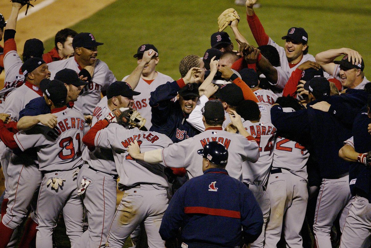 SportsCenter's tweet photo. On this day 12 years ago, the curse was broken. https://t.co/sRPi23YVfT