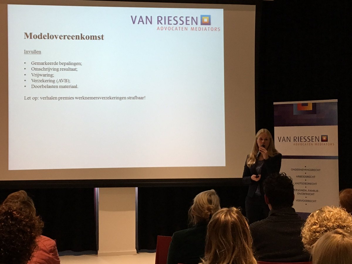 BosVanEck's tweet photo. Kennissessie "Actualiteiten Arbeidsrecht" door mr P. van Riessen en mr A.J.S. van Popering-Kalkman @VanRiessenAdvo @Chocoladefabriek https://t.co/42QuFJeVdE