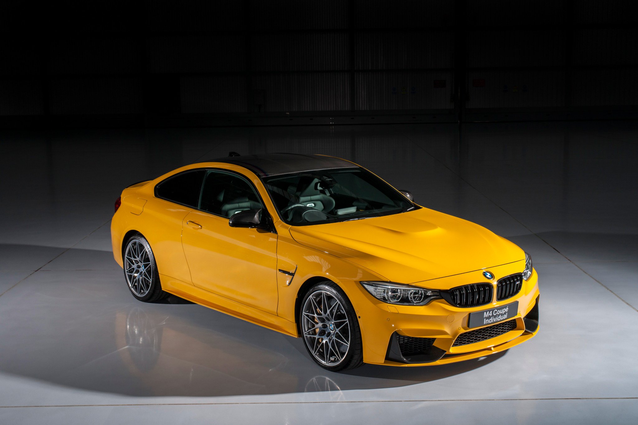 Bmw m4 yellow