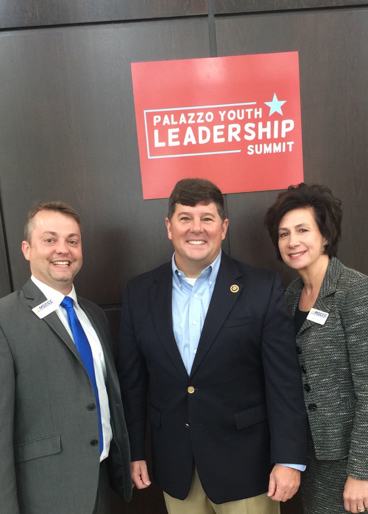 mgrahamMGCCC's tweet photo. Honored to host the 5th Annual Palazzo Youth Leadership Summit today at JD. #partnersinleadership #intheblue https://t.co/q3RigRyMR5