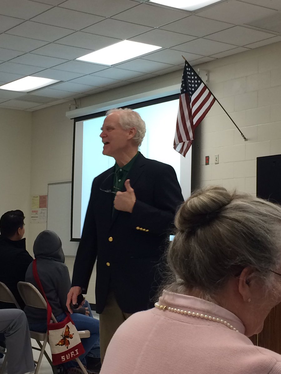 teachmrsley's tweet image. Thank you Andrew Clements for visiting us last night! Who else now has a strong desire to sit down and write?