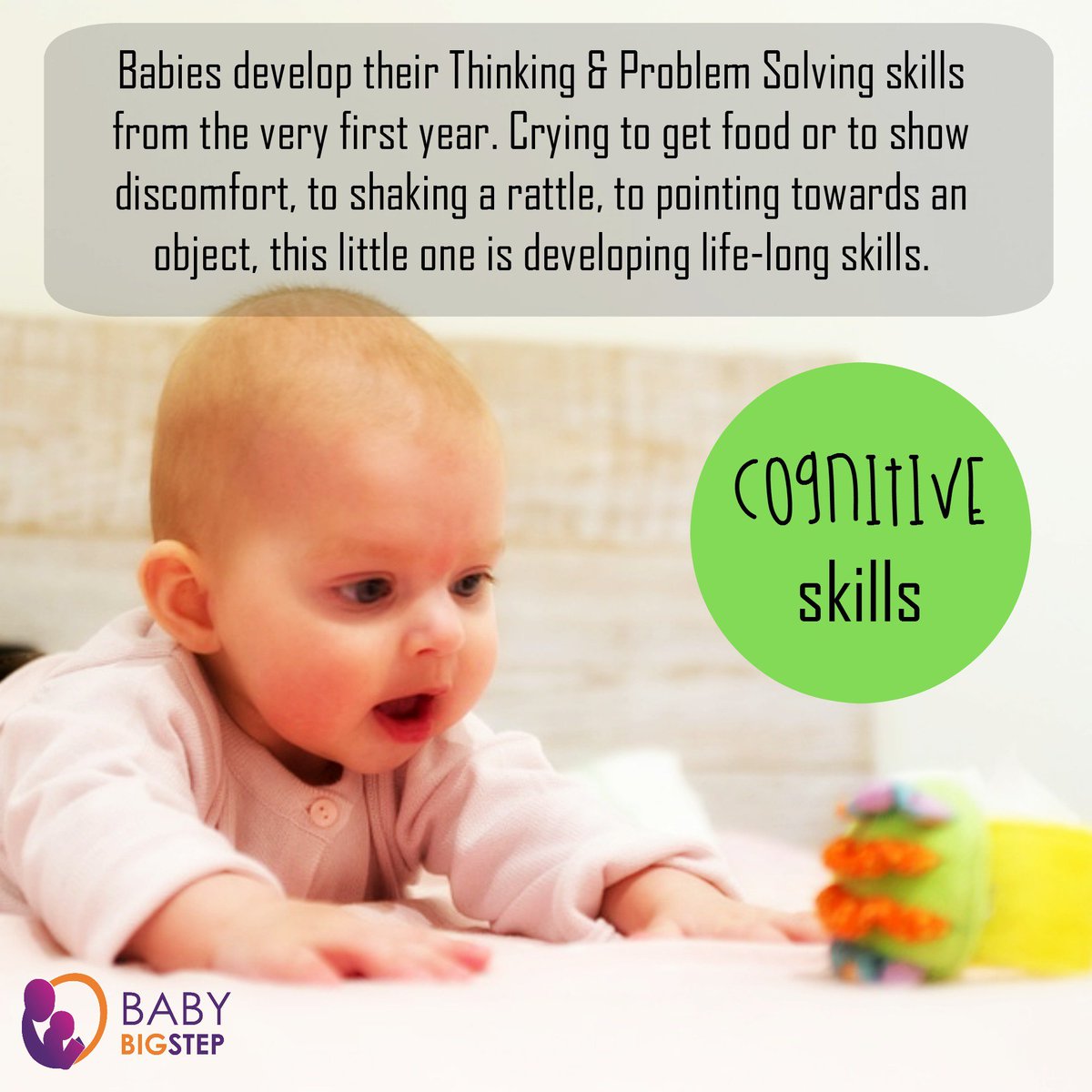 BabyBigStep's tweet image. How are you contributing towards Cognitive Skill development of your newborn ? #cognitiveskill #newborn #baby #babybigstep #mom #daddy