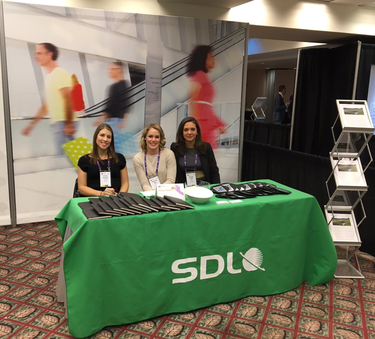 MBagger88's tweet photo. We're here, @LocWorld! Come check out our #SDL booth to say hello and get a sneak peak into #Trados2017 #LocWorld32 https://t.co/rGN8xqT1Oq