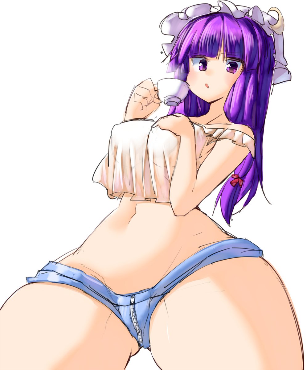 お腹が勿体無いから露出を増えた
 #深夜の真剣お絵描き60分一本勝負 