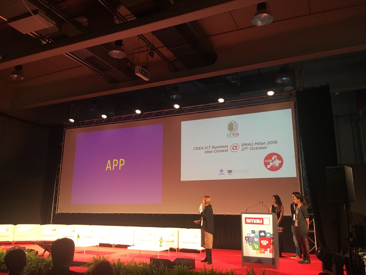 CreaAcademy's tweet photo. The aim of Octoqueues is to fight the dreadful waiting lines and more! #CREA2016 #SMAU2016 https://t.co/9FRDudRyzG