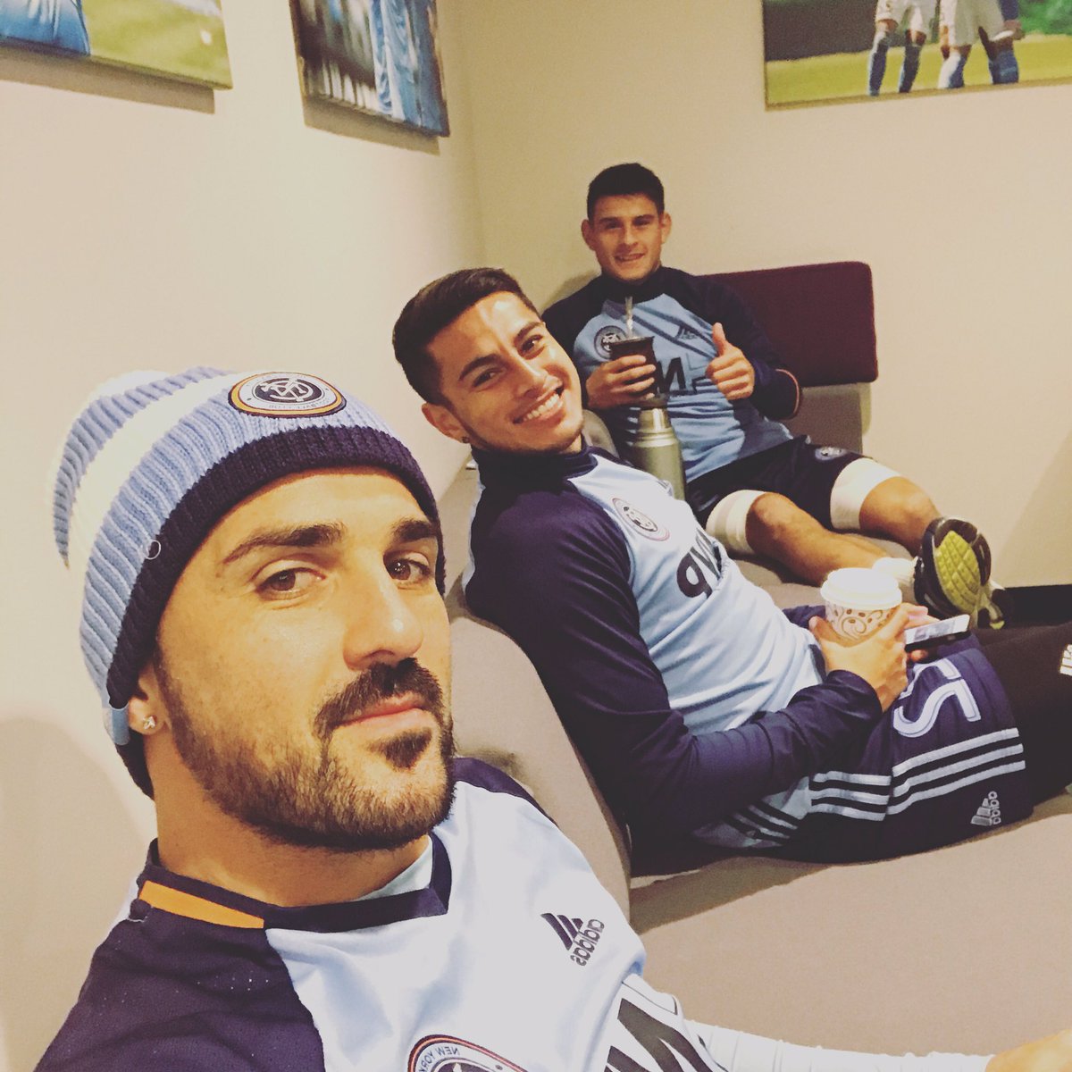 Guaje7Villa's tweet photo. Morning coffee with @MatarritaRonald and @diego_M30 🇪🇸🇨🇷🇦🇷 @NYCFC @NYCFCEspanol #weareone https://t.co/lQO04MZEfl
