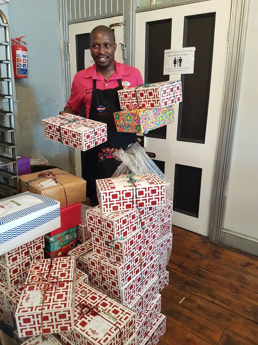 charlysbakery's tweet photo. Just received a huge pile of #Christmas boxes for @Shoe_Box_Girl #OperationShoebox from @NewMediaZA #Happiness https://t.co/GHUGoCkaC4