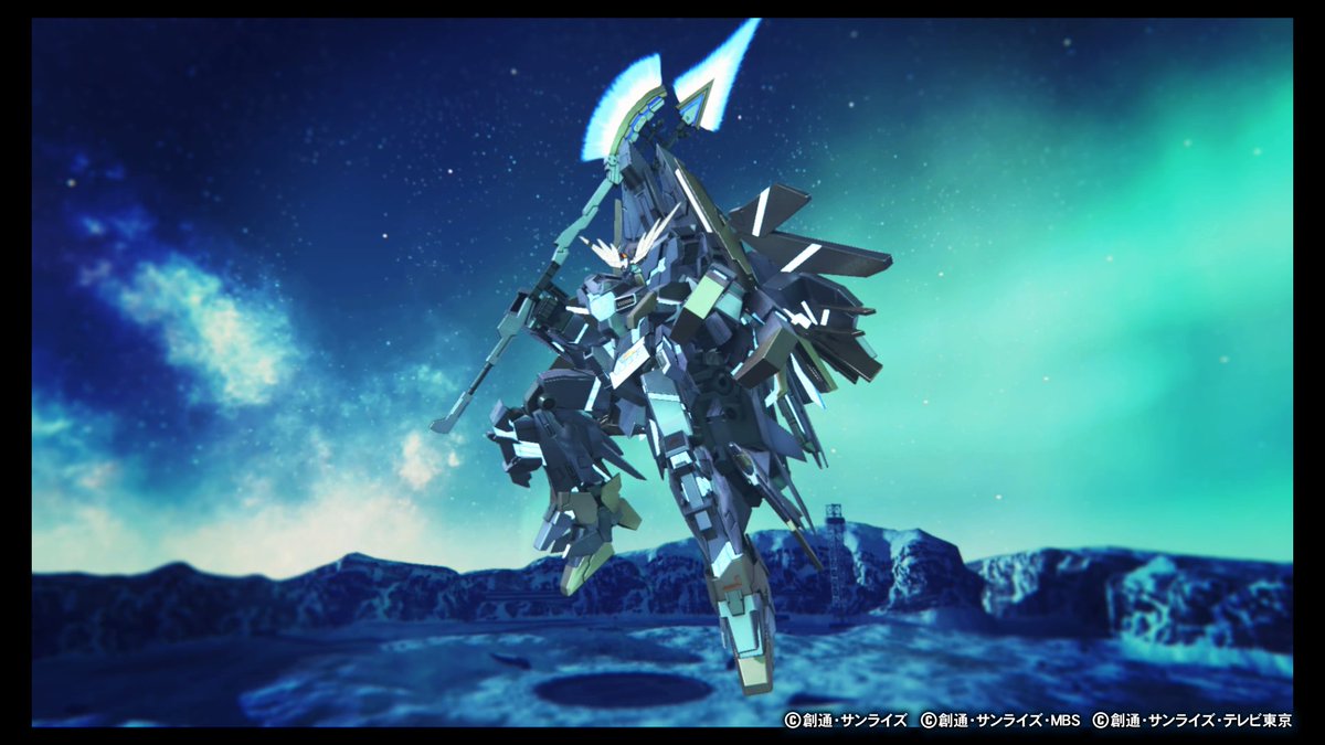 Jaga Butter フェネクスの強化案という設定 胸部にサイコフレームを増設 De Xcなどの各種アームド アーマーを統合したウェポンラック アームド アーマーｃａを装備 機体名はフェネクスの由来となった書物 ゴエティア から フェネクス ゲーティア