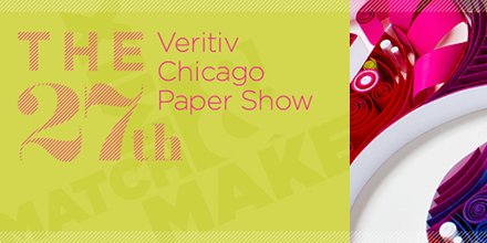 Veritiv's tweet image. "Celebrating the Culture of the Craft" - #mohawkmaker @mohawkpaper quarterly # 10 to be showcased at #27PaperShowCHI chi-papershow.com