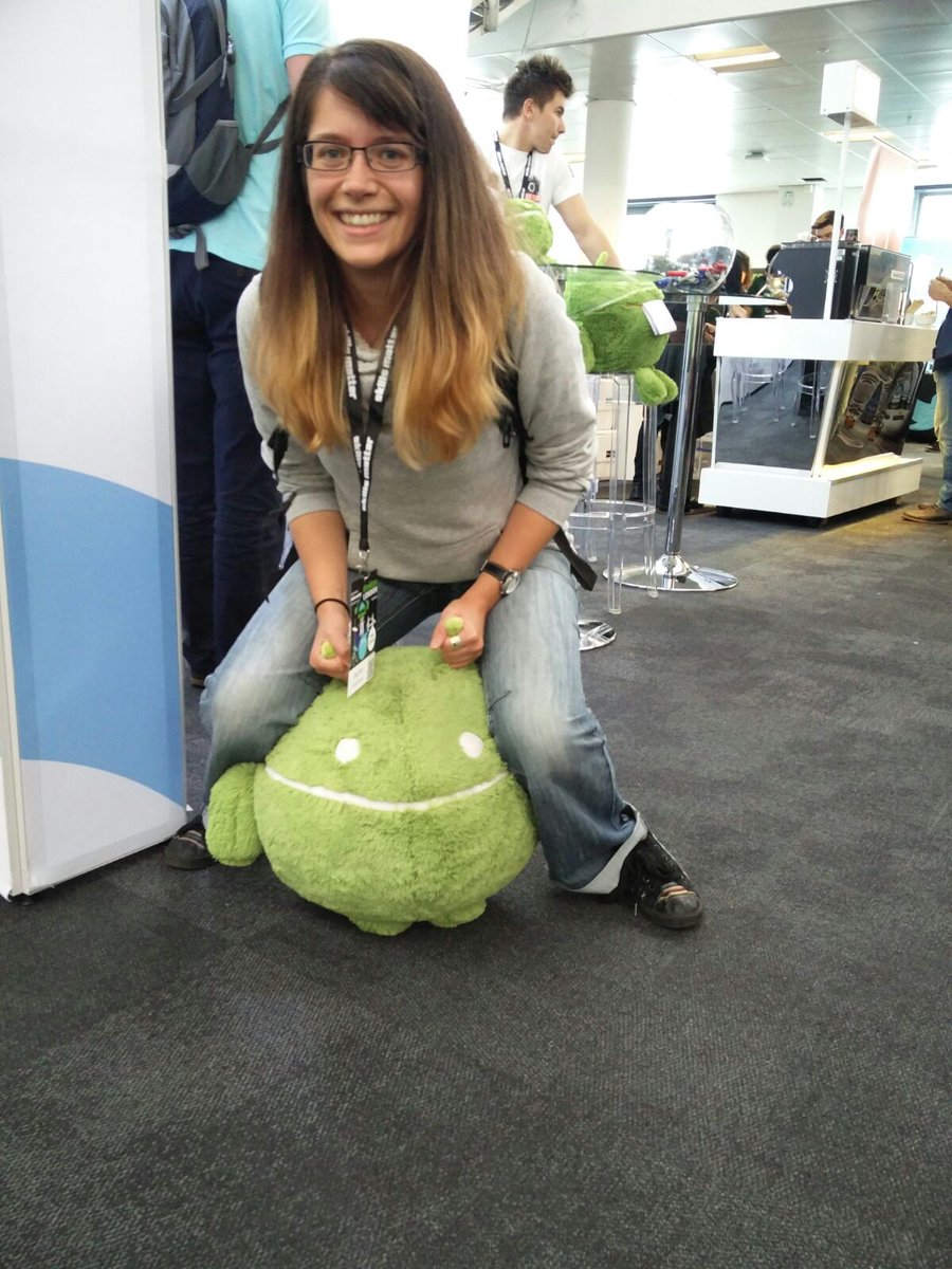 HutchisonRachel's tweet photo. @BadooTech #fluffybadoo #droidconUK https://t.co/L6zsFxaqO3