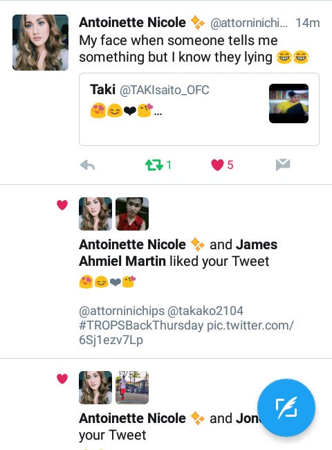 TAKIsaito_OFC's tweet photo. Thank you for like & RT ate @attorninichips β€πππ―β¨π
#TROPSBackThursday https://t.co/qPSLqKNXET