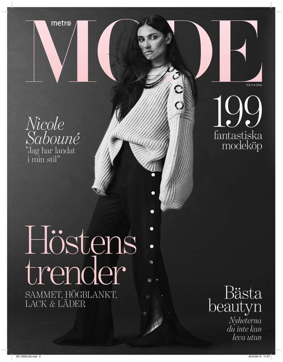 acnestudios's tweet photo. The #AcneStudios Holden chunky knitwear as seen on the cover of @metrosverige #MetroMode https://t.co/4Bn6z8vSpt