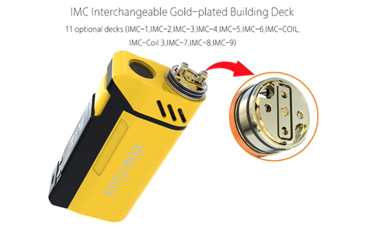 Breaking News vape folks! iJoy just released a new RDTA box with huge tank capacity! Check it out here: imgur.com/a/xvVcO #vape #ijoy